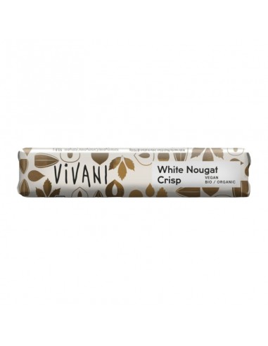 Barrita White Nougat Crisp Bio 35g Vivani