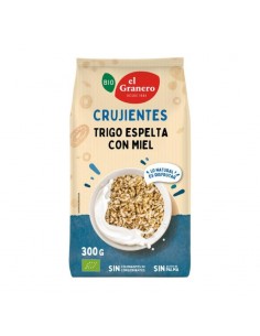 Crujientes de trigo espelta con miel Bio 300g El Granero