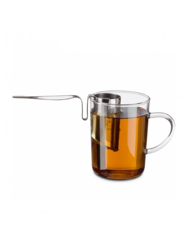 Filtro en U de acero inoxidable de 3,5cm con asa para tazas altas