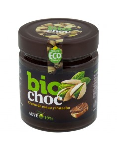 Crema de cacao y pistacho Bio 200g Biochoc