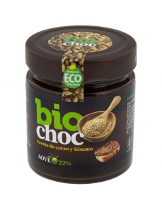 Crema de cacao y sésamo Bio 200g Biochoc