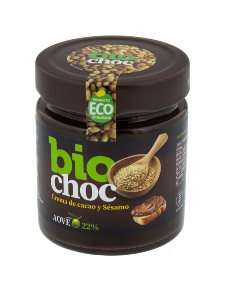 Crema de cacao y sésamo Bio 200g Biochoc