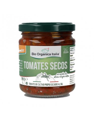 Tomates secos en aceite de oliva virgen extra Bio 190g Bio Organica Italia
