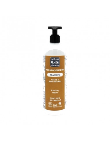Acondicionador tratante aloe y avena Bio 500ml Naturabio