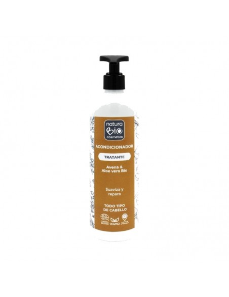Acondicionador tratante aloe y avena Bio 500ml Naturabio