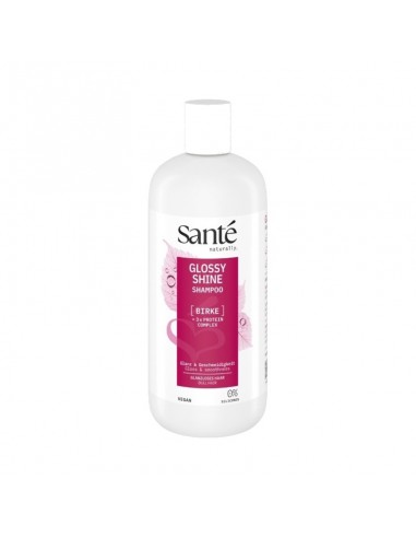Champú brillo radiante abedul 500ml Sante