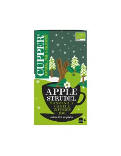 Infusión Apple Strudel Bio 20 bolsitas Cupper