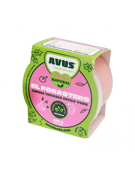 Crema untable estilo york El Forastero 200g Avus