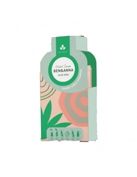 Envase de champú en copos aloe vera 2x20g Ben&Anna