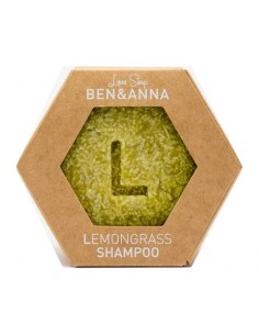Envase de champú sólido Lemongrass 60g Ben&Anna