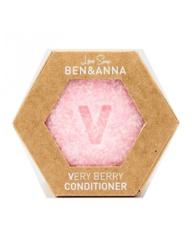 Envase de acondicionador sólido Very Berry 60g Ben&Anna