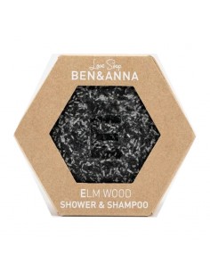 Envase de champú y gel sólido Elmswood 60g Ben&Anna