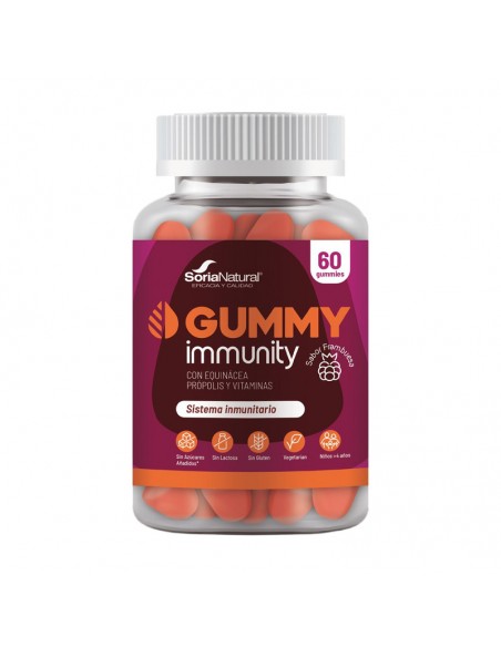 Bote de Gummy Immunity 60 gominolas Soria Natural