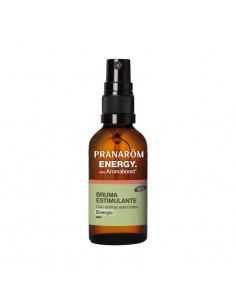 Spray Aromaboost Energy Bio de Pranarom, frasco de 50 ml
