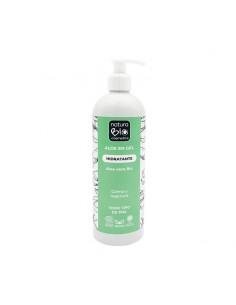Botella con dosificador de gel hidratante de aloe vera Bio Naturabio de 500 ml