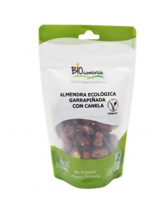Bolsa de almendra garrapiñada con canela ecológica BioComercio de 150 g