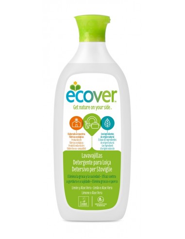 Lavavajillas limón y aloe vera 450ml...