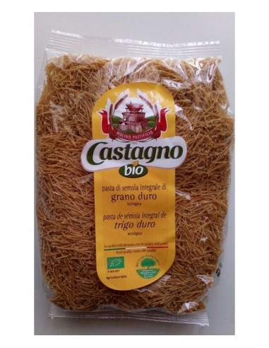 Fideos de sémola integral Bio 500g...