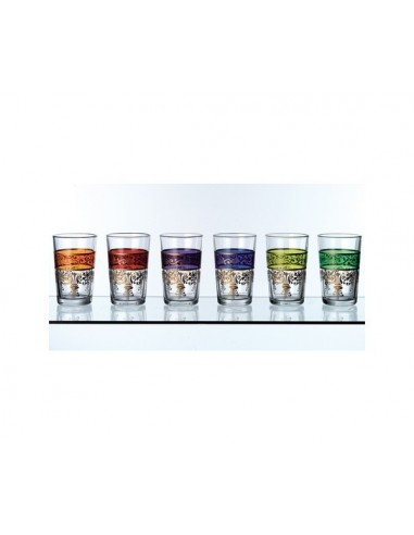 Vaso Dina cristal decorado 120ml