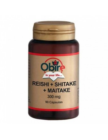 Reishi, shitake y maitake 300mg...