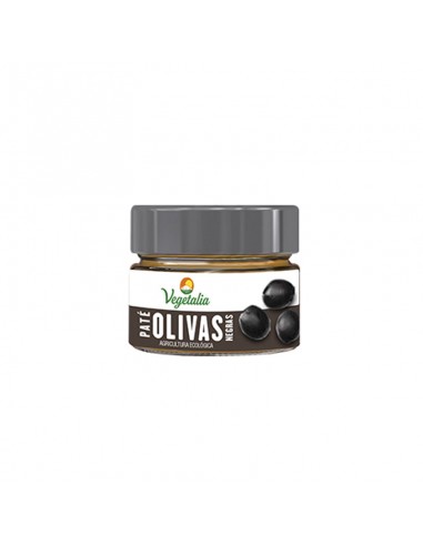 Paté de olivas negras Bio 100g Vegetalia
