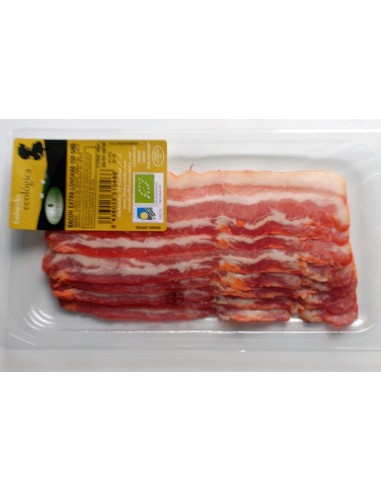 Bacon extra lonchas Bio 100g Biobardales