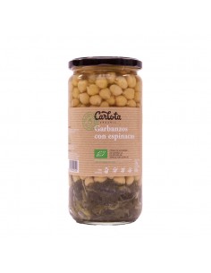 Garbanzos con espinacas Bio...