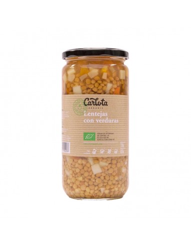 Lentejas con verduras Bio 720g...