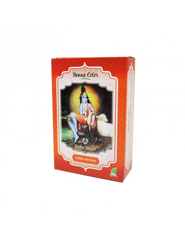 Henna cobre natural polvo 100g Radhe...