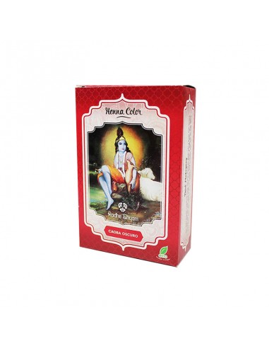 Henna caoba oscuro polvo 100g Radhe...