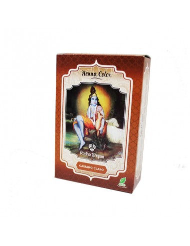 Henna castaño claro polvo 100g Radhe...