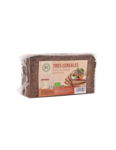 Pan alemán de tres cereales...