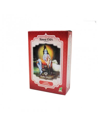 Henna caoba luminoso polvo 100g Radhe...