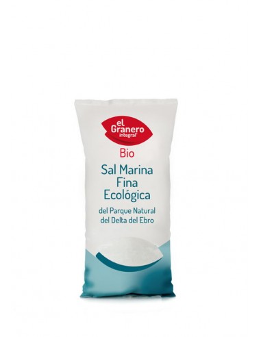 Sal marina fina 1kg Bio El Granero