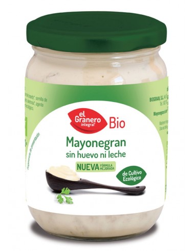 Mayonegran sin huevo ni leche Bio...