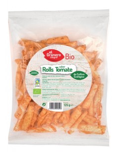 Nachos roll tomate Bio 125g...