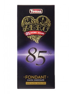 Chocolate negro 85% zero...