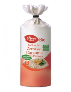 Tortitas de arroz con...