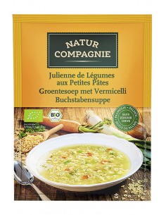 Sopa de verduras con pasta...