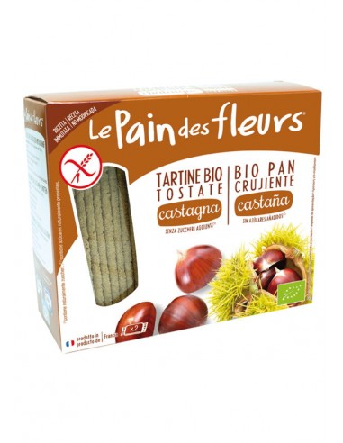 Pan crujiente con castaña sin gluten...