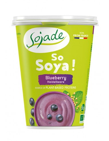 Yogur de soja con arándanos Bio 400g...