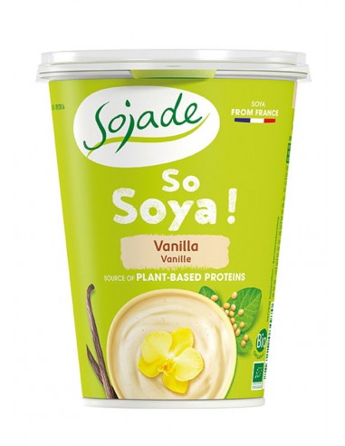 Yogur de soja con vainilla Bio 400g...