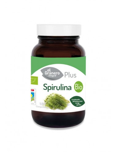 Spirulina Bio 180comp El Granero