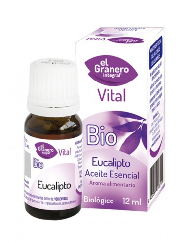 Aceite esencial de eucalipto Bio 12ml...