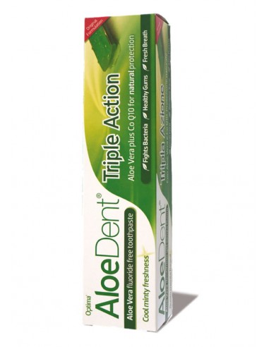 AloeDent dentífrico triple acción...