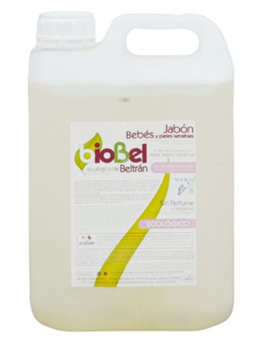 Jabón líquido para bebés Bio 5l Biobel