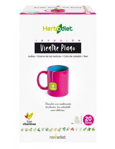 Herbodiet vientre plano 20 filtros...