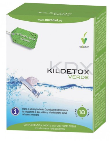Kildetox verde 18 sticks Novadiet