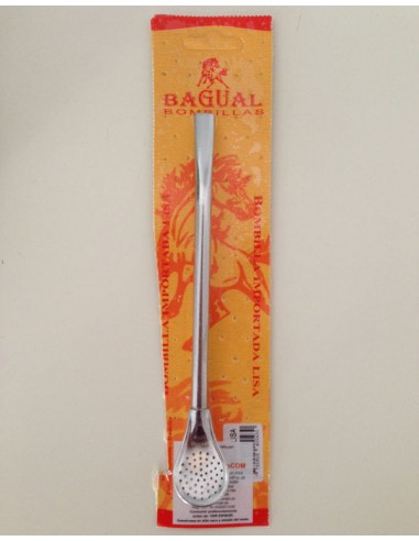 Bombilla aluminio para mate Bagual