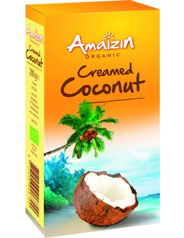 Crema de coco Bio 200g Amaizin
